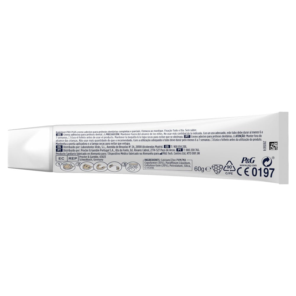 KUKIDENT Pro Plus La Mejor Fijación Cuádruplo 4x60 g-4