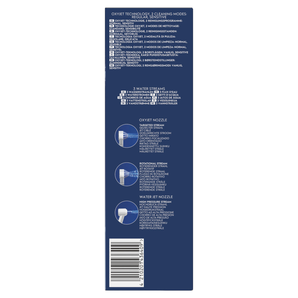 ORAL-B Aquacare 4 Irrigador Dental Oxijet-12