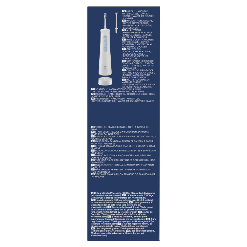 ORAL-B Aquacare 4 Irrigador Dental Oxijet-14