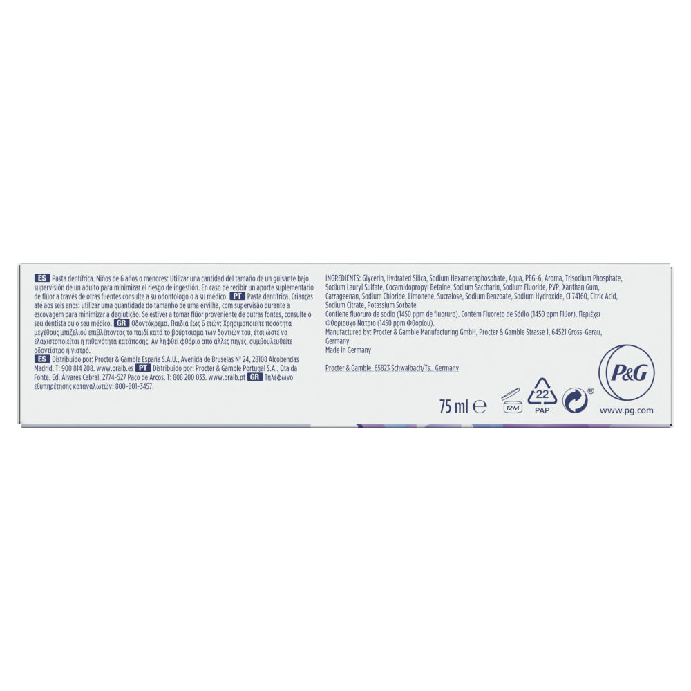 ORAL-B Pasta 3D White Luxe Perfection 75ml-6