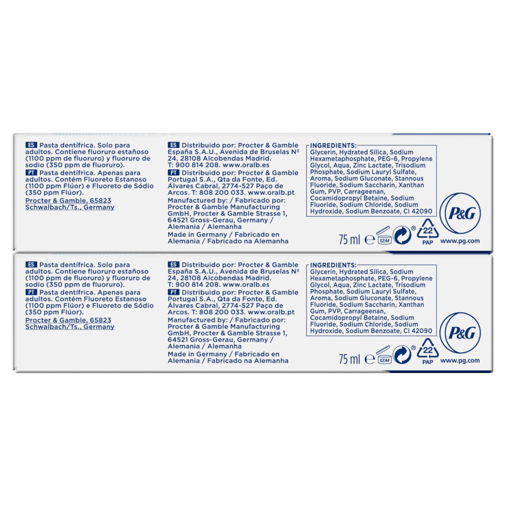 ORAL-B Pastas Encías & Esmalte Pro Repair Original 2x75ml-8