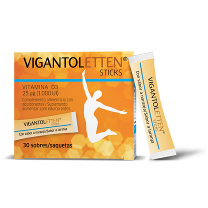VIGANTOLETTEN Vitamina D3 Sticks Duplo 2x30 Unidades-2