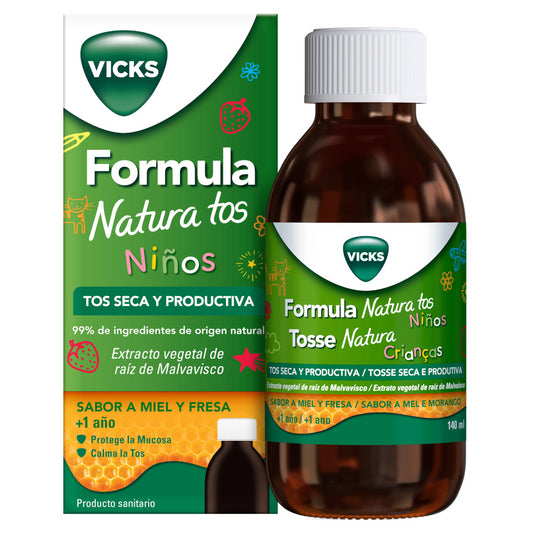 Vicks Formula Natura Tos Niños 140 ml-1