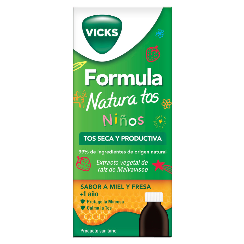Vicks Formula Natura Tos Niños 140 ml-2
