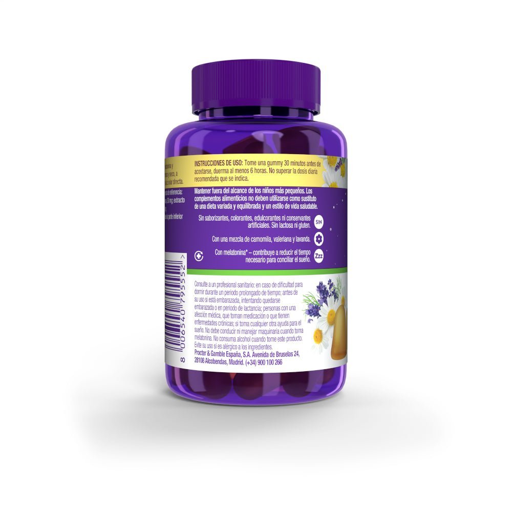 ZzzQuil Natura Pack Melatonina Mango & Plátano 60 Gummies + Spray 30 ml-4