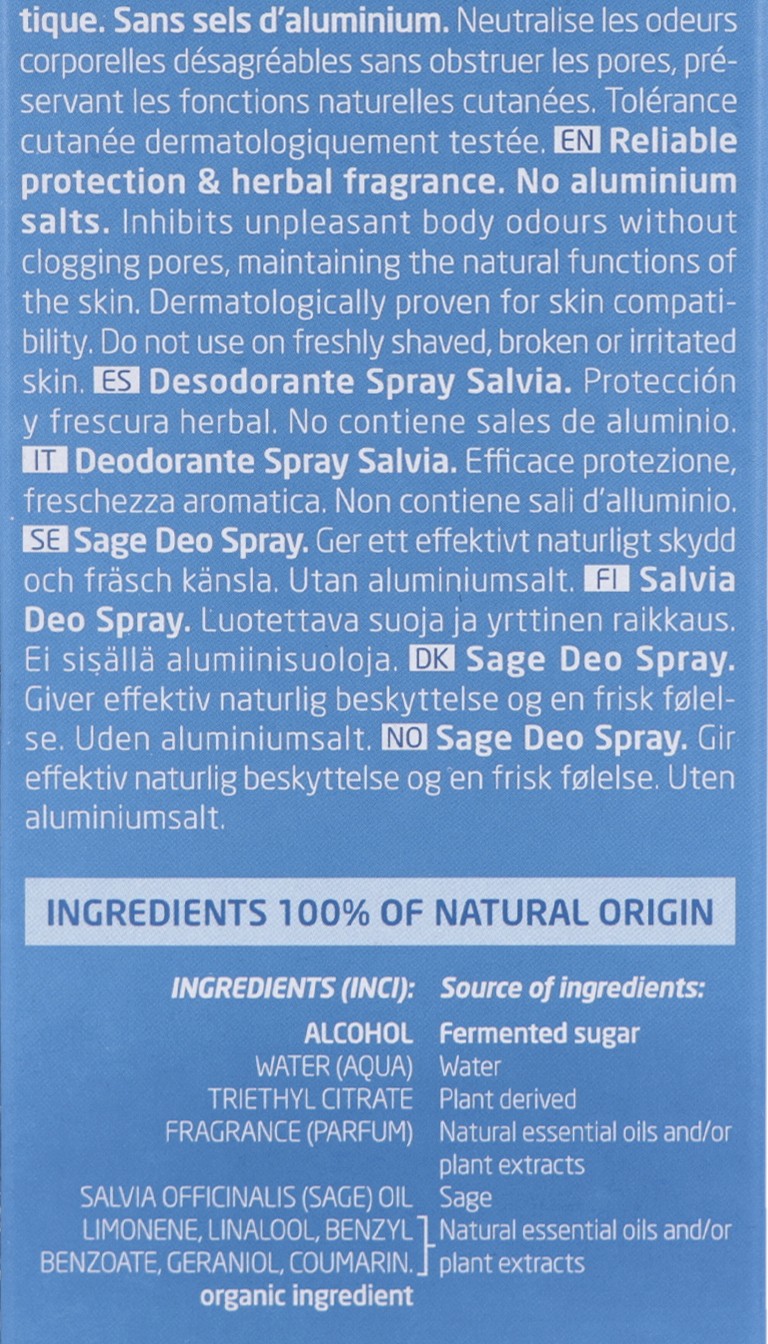 WELEDA Desodorante de Salvia Spray 100ml-3