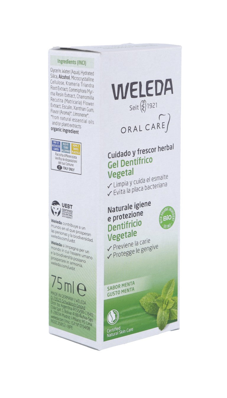 WELEDA Gel Dentífrico Vegetal 75ml-3