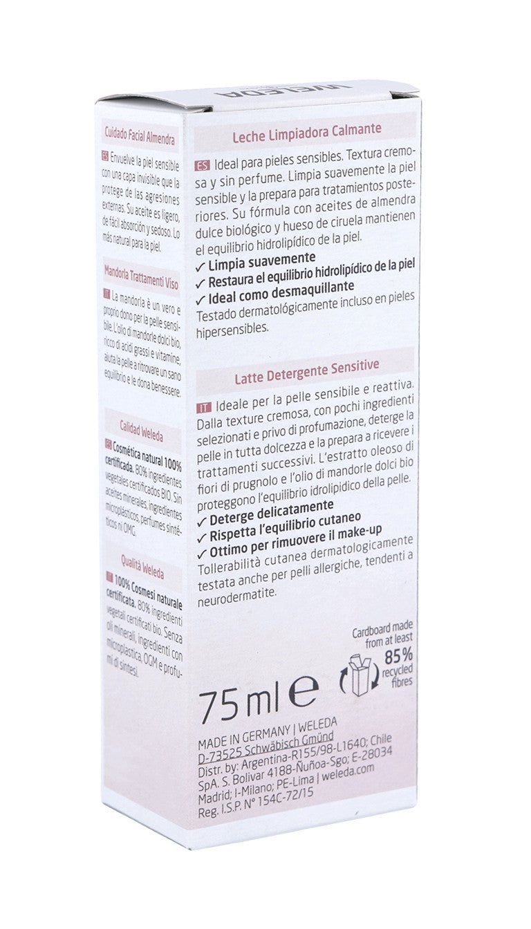 WELEDA Leche Limpiadora Calmante de Almendra 75ml-3