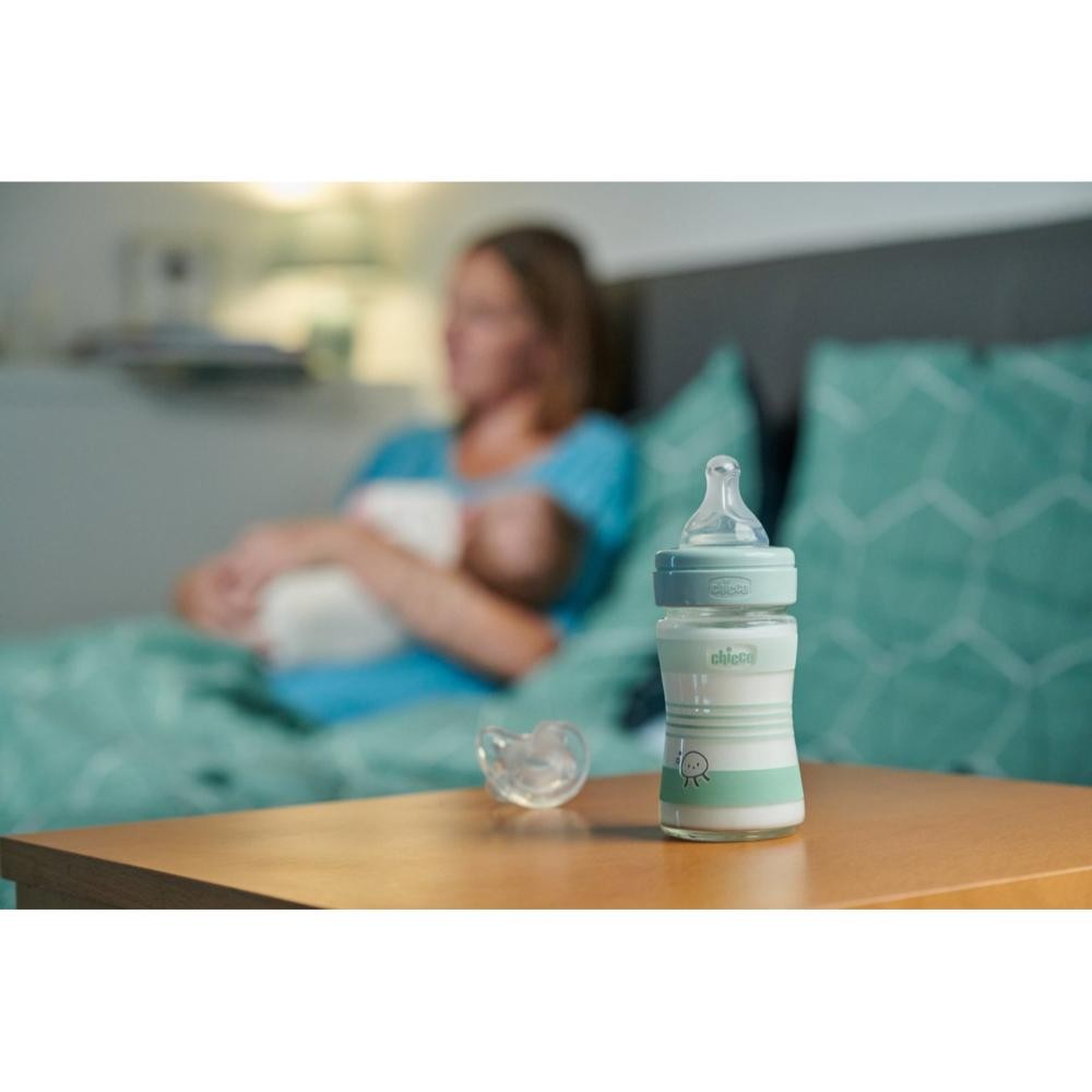 CHICCO Well-Being Biberón Cristal 0m+ 150 ml-3