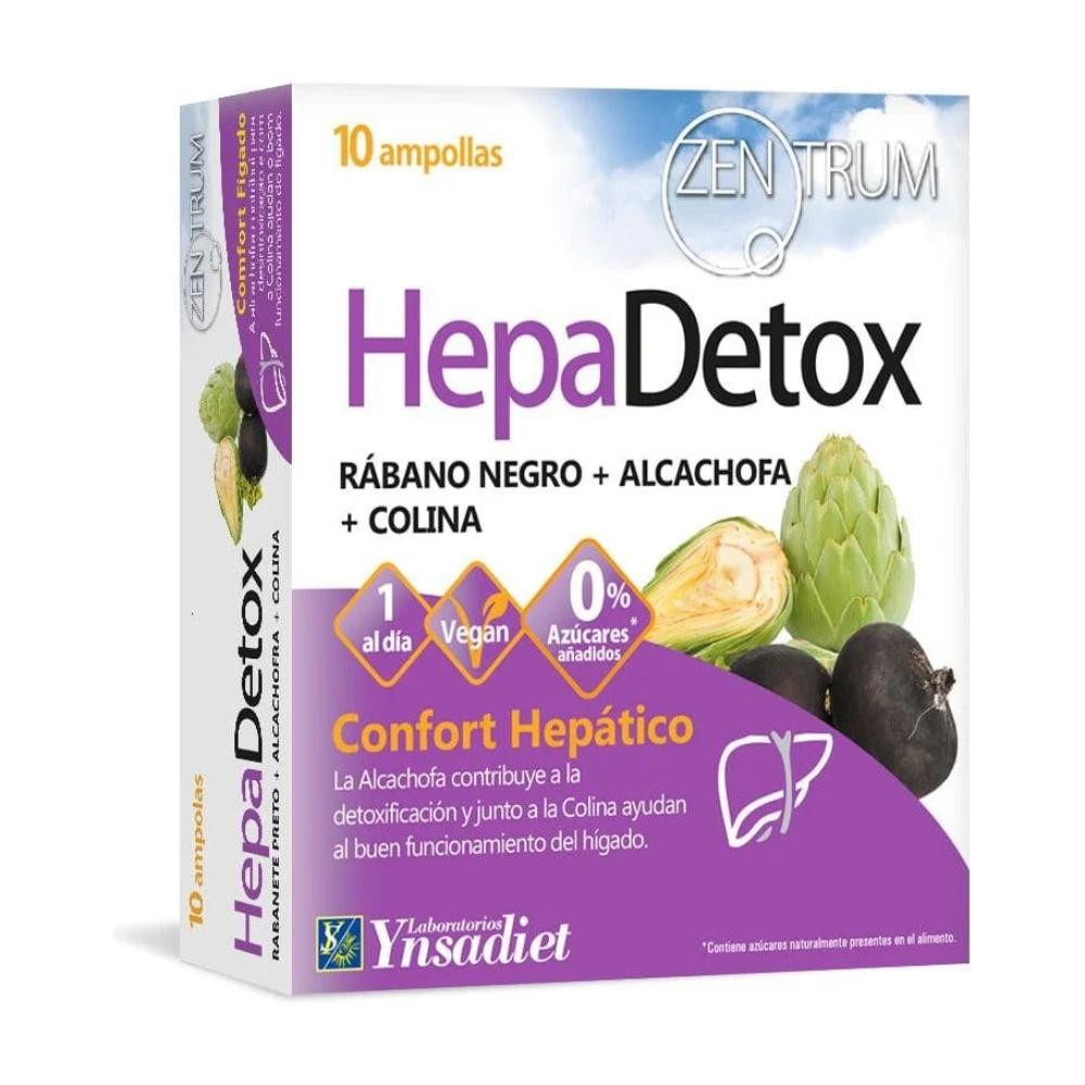 Zentrum HepaDetox 10 Ampollas-2