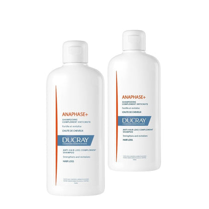 Duo Ducray Champu Equilibrante – 2 X 400 Ml, Ausgleichendes Shampoo Für Normale Bis Fettige Haare