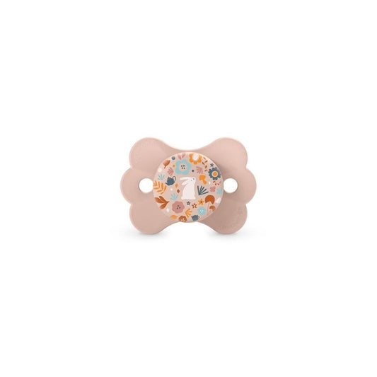 SUAVINEX Chupete Wonder Butterfly Silicona SX Pro 6-18 Meses Conejo Rosa-1