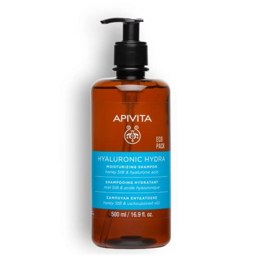 Apivita Champú Hyaluronic Hydra Ecopack 500 ml-1