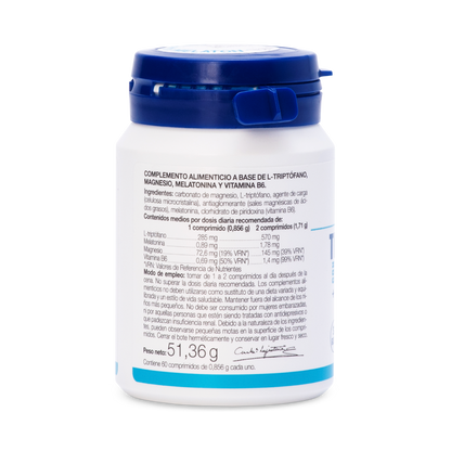 Tryptophan mit Mel + Magnesium + Vit. B6 LAJUSTICE 60Comp
