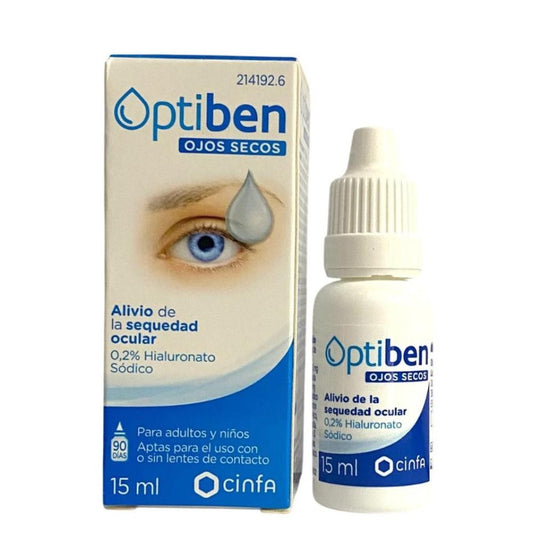Optiben Occhi Secchi Gocce Oculari 15 ml