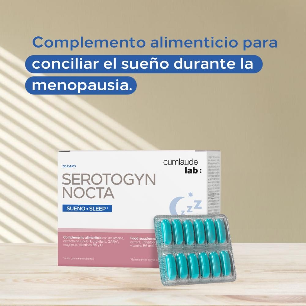 CUMLAUDE Serotogyn Nocta 30 Cápsulas-3
