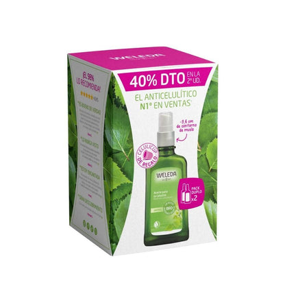 WELEDA Tratamiento Anticelulítico de Abedul 2x100ml (2ªud 40%)-1