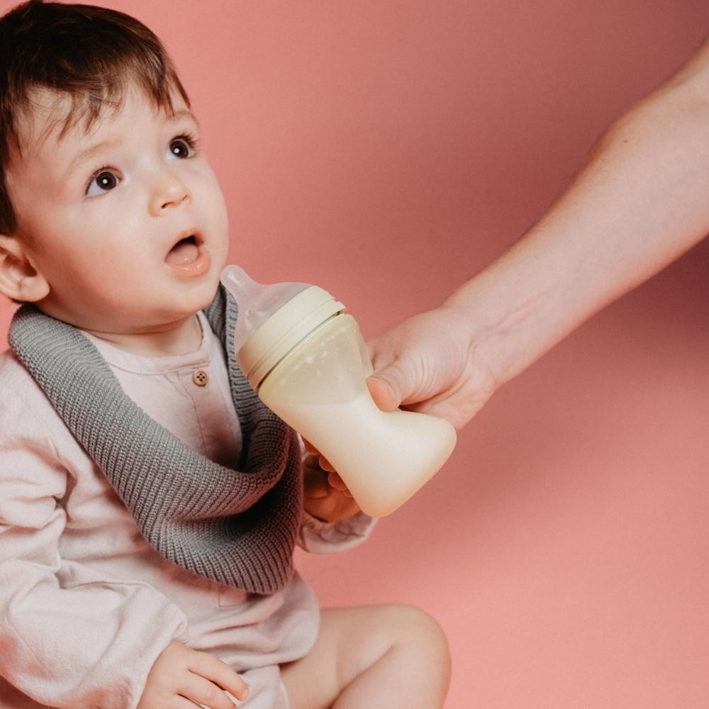 SUAVINEX Biberón Silicona Tetina SX Pro Flujo Medio Rosa 240 ml-5