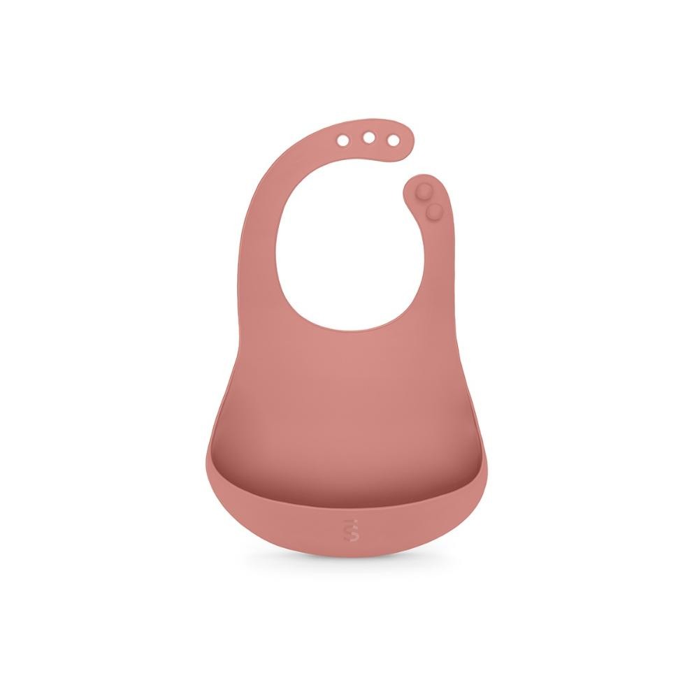 SUAVINEX Babero de Silicona Rojo 1 ud-1