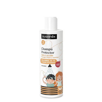 SUAVINEX Set Loción Antipiojos 125 ml + Champú Protector 250 ml-3