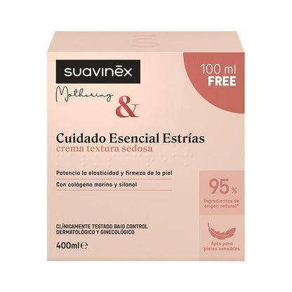 SUAVINEX Cuidado Esencial Estrías Crema 400 ml-2