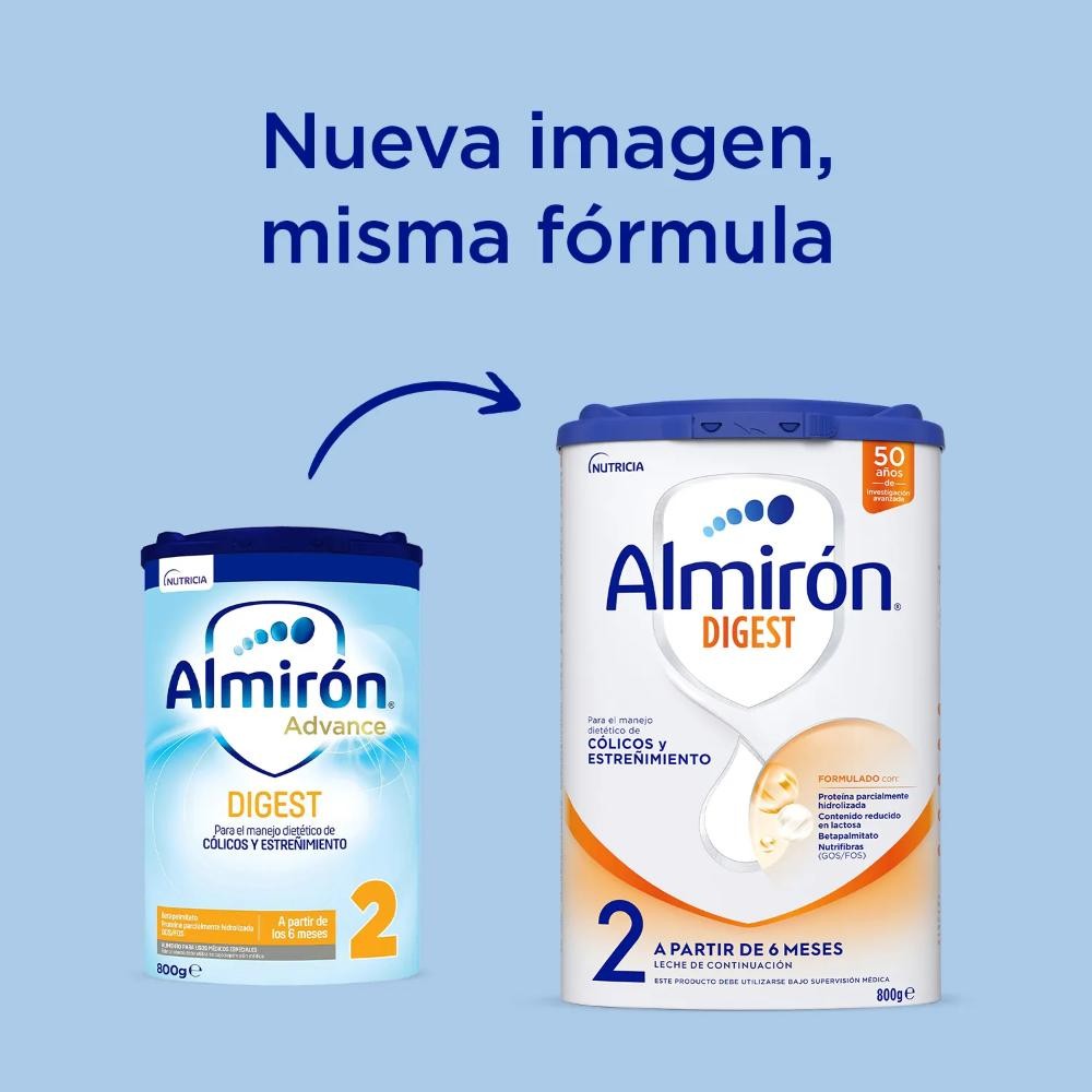 Lait de suite ALMIRÓN Digest 2 800gr