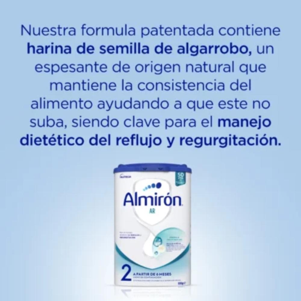 ALMIRÓN AR 2 Anti-Regurgitación Leche de Continuación PACK AHORRO 6x800gr-5