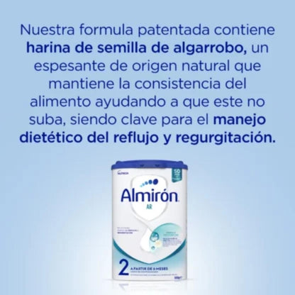 ALMIRÓN AR 2 Anti-Regurgitación Leche de Continuación PACK AHORRO 6x800gr-5