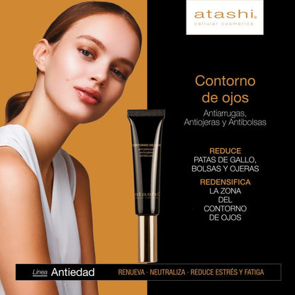 ATASHI Cellular Contorno de Ojos Antiarrugas 15 ml-3