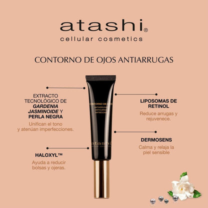 ATASHI Cellular Contorno de Ojos Antiarrugas 15 ml-4