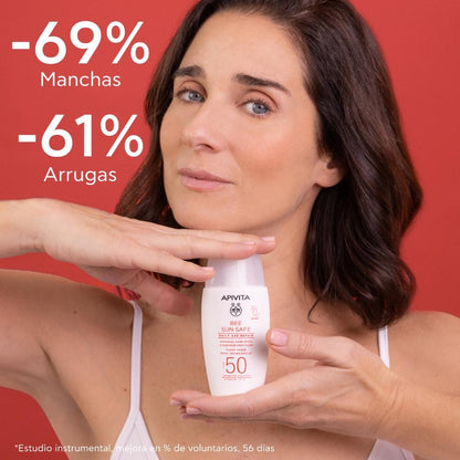 Apivita Bee Sun Face Reparación Antiedad Diaria SPF50 50 ml-4