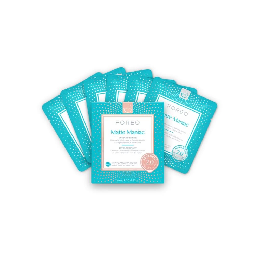 Foreo Máscara Purificante Matte Maniac 2.0 6 Bolsitas-1
