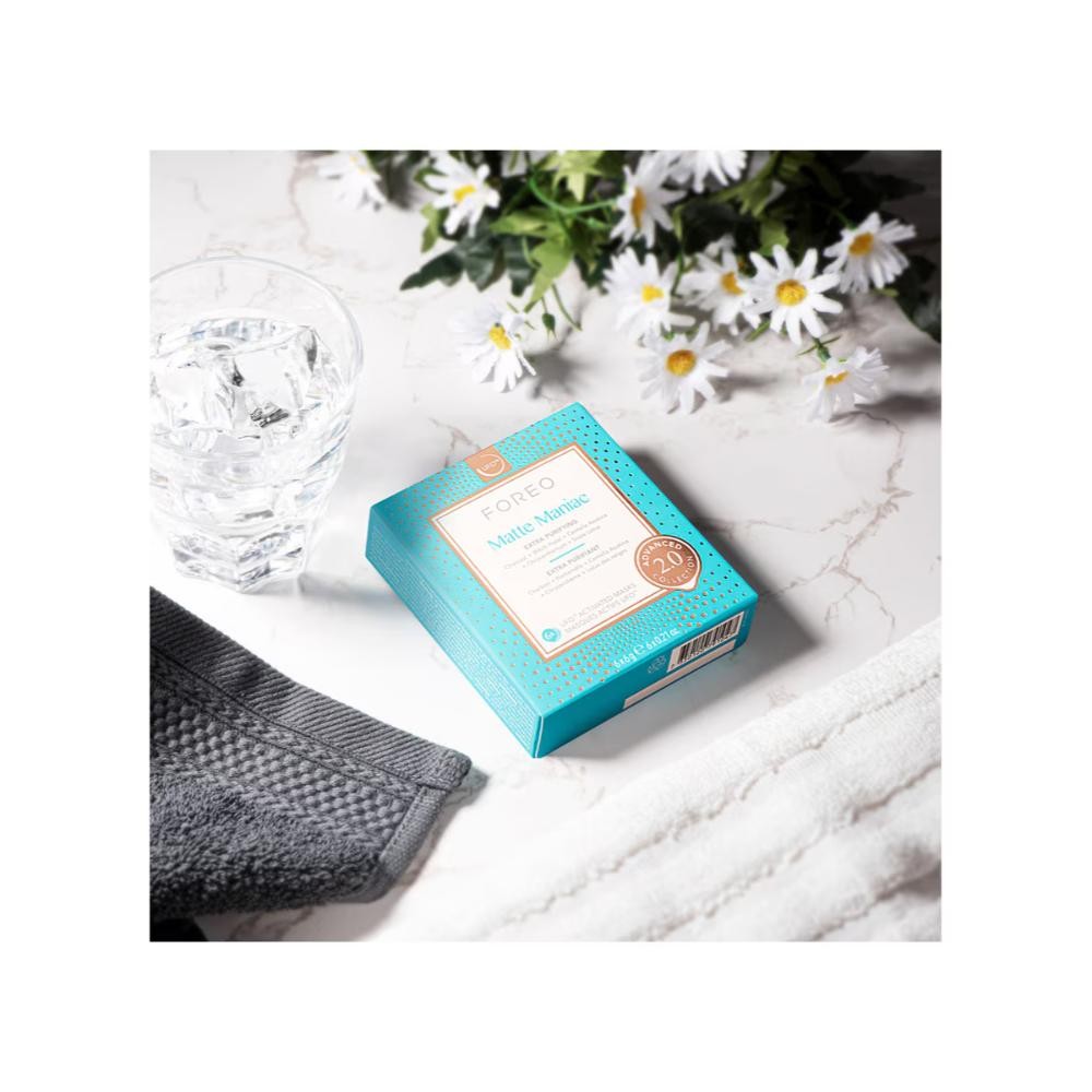 Foreo Máscara Purificante Matte Maniac 2.0 6 Bolsitas-5