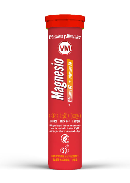 Ynsadiet Magnesio + Vitamina B2 + B6 Effervescente Limone 20 compresse
