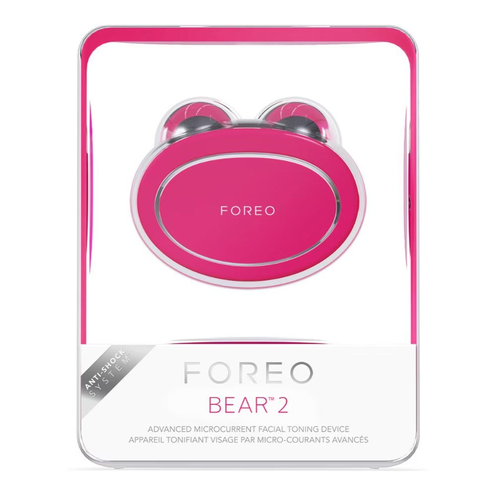 FOREO BEAR 2 Appareil de Tonification Faciale avec Microcourants couleur Fuchsia