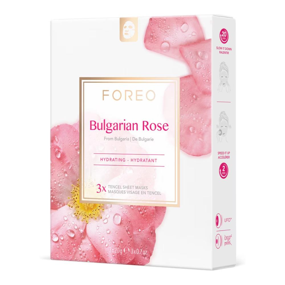 Foreo Mascarilla Facial Revitalizante Rosa Búlgara 3 uds-1