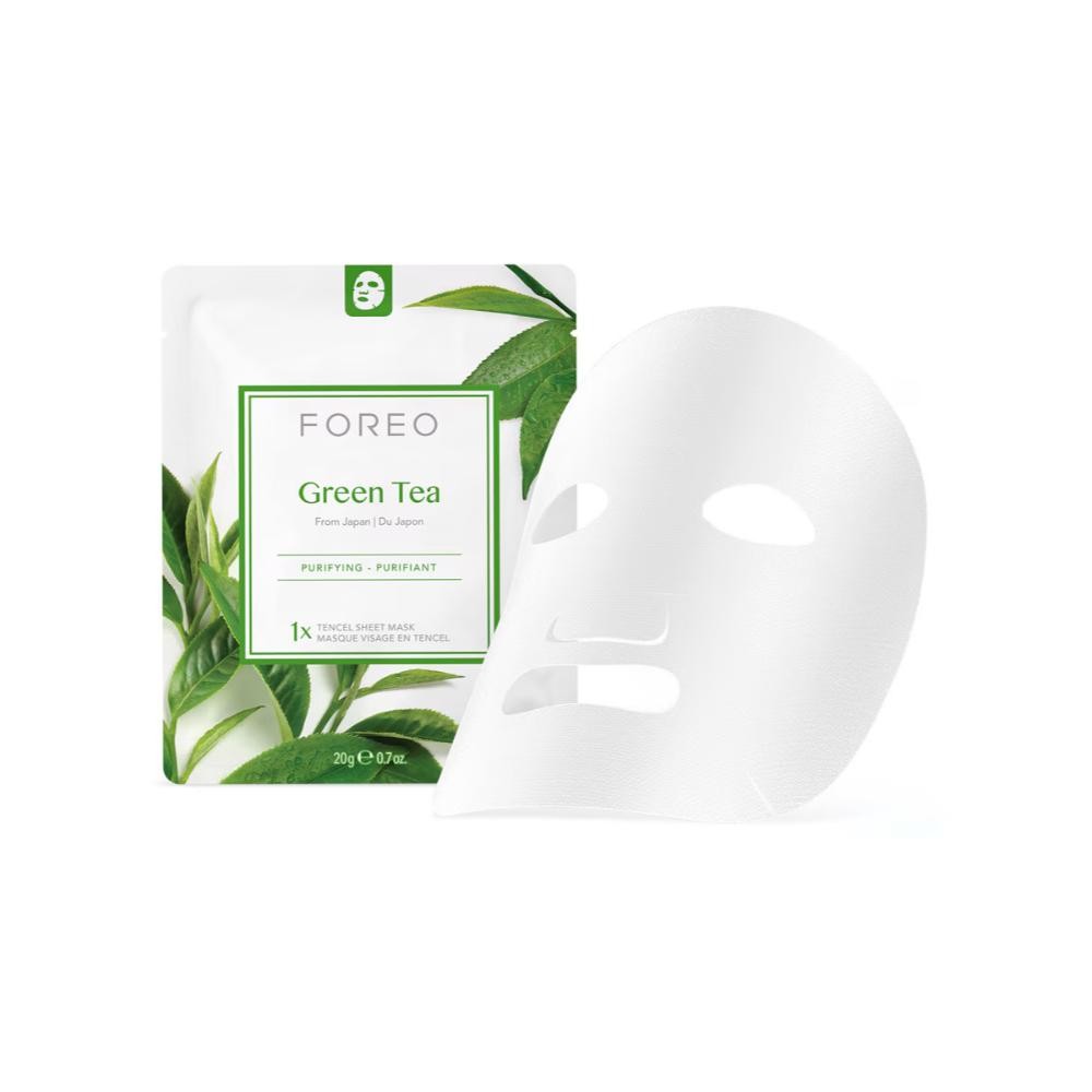 Foreo Mascarilla Facial de Té Verde Eco 3 uds-3