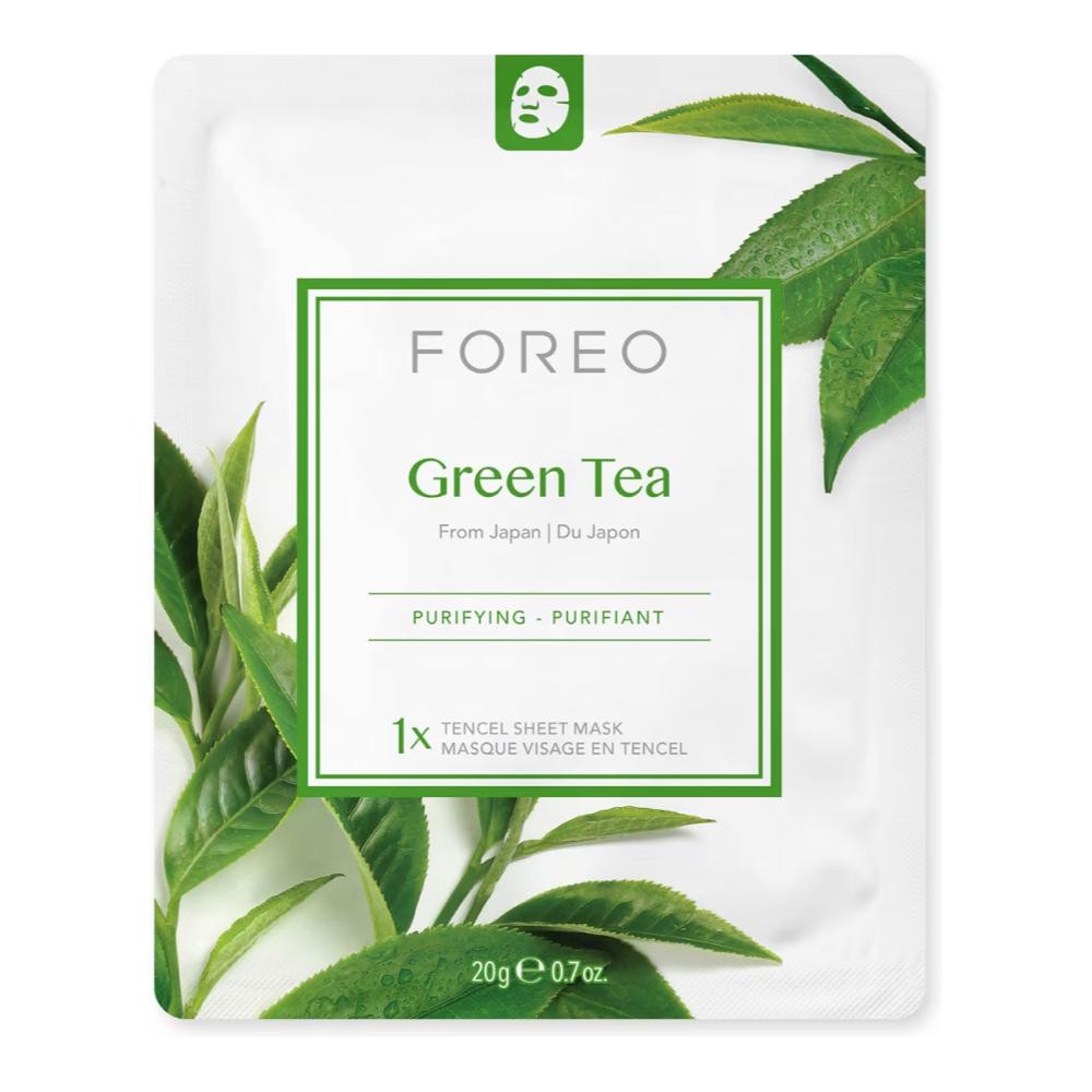 Foreo Mascarilla Facial de Té Verde Eco 3 uds-4