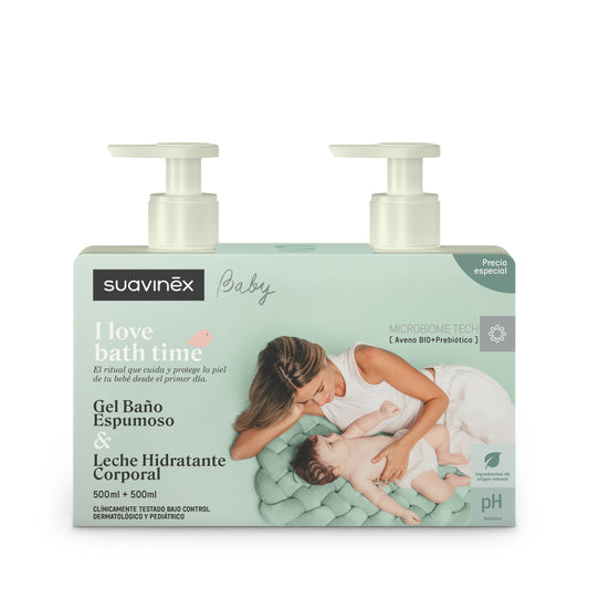 Suavinex Baby I Love Bath Time Leche+Gel 500ml
