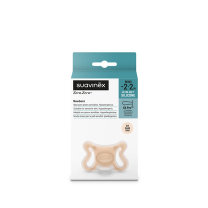 Suavinex Zero Zero Chupete Newborn S -2/2M Fair 1un