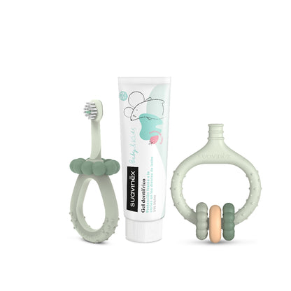 Suavinex Mi Primer Set Cuidado Dentale +0M Verde
