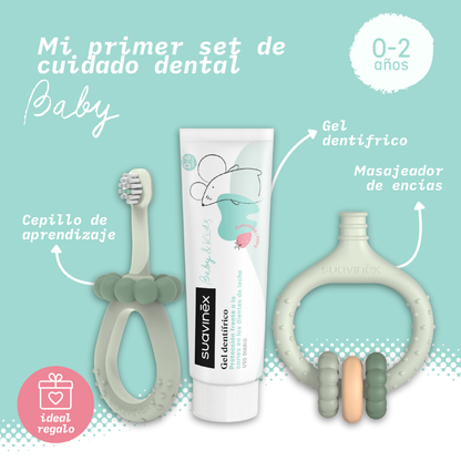 Suavinex Mi Primer Set de Cuidados Dentais +0M Azul