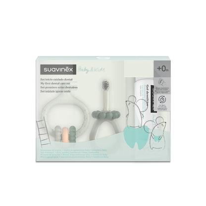 Suavinex Mi Primer Set Cuidado Dentale +0M Verde