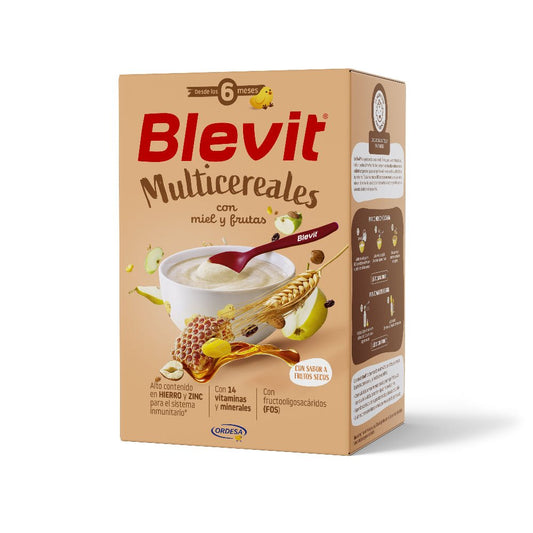 Blevit Multicereales Con Miel Y Frutas 500g