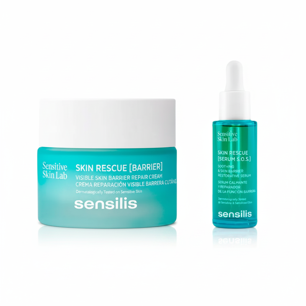 Sensilis Pack Skin Rescue Barrier 50ml+Skin Rescue Serum 14ml - 2