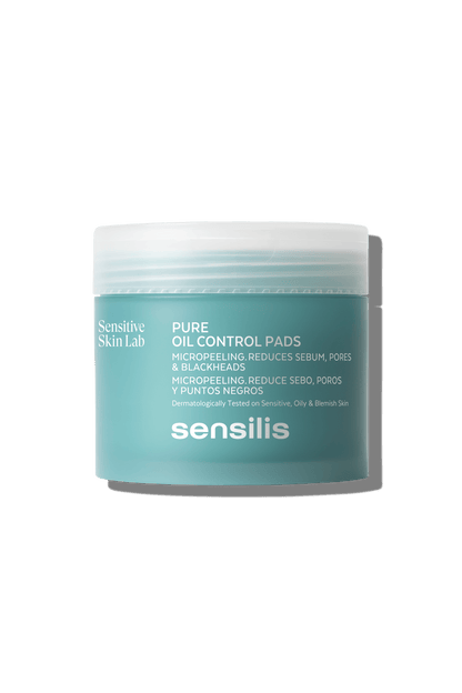 Sensilis SSS Pure Oil Control Pads – mandelic acid exfoliating pads for oily skin (60)