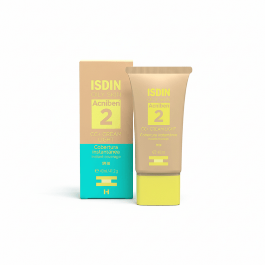 ISDIN Acniben CC+ Cream Light SPF30 Anti-Akne Getönt – 40 ml