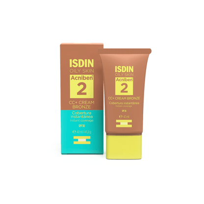 Isdin Acniben Cc+ Cream Bronze Spf30 40ml