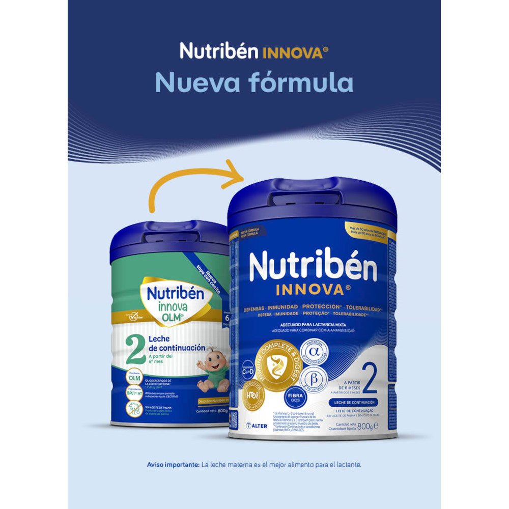 NUTRIBEN Innova 2 Leche de Continuación 800gr ES