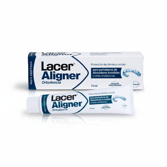 Lacer Aligner dentifrice sans colorant pour aligneurs 75 ml